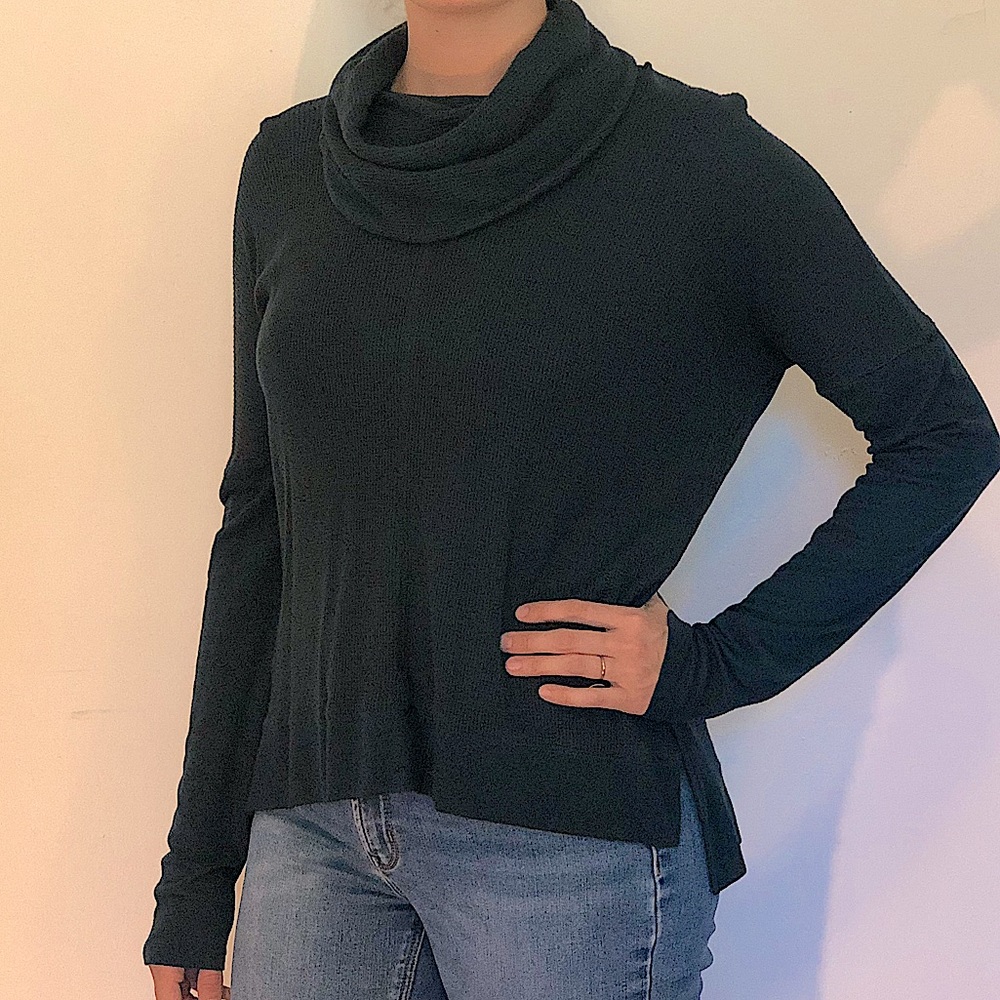 Cowl neck sweater